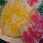 Plate of cookies for neighbors.